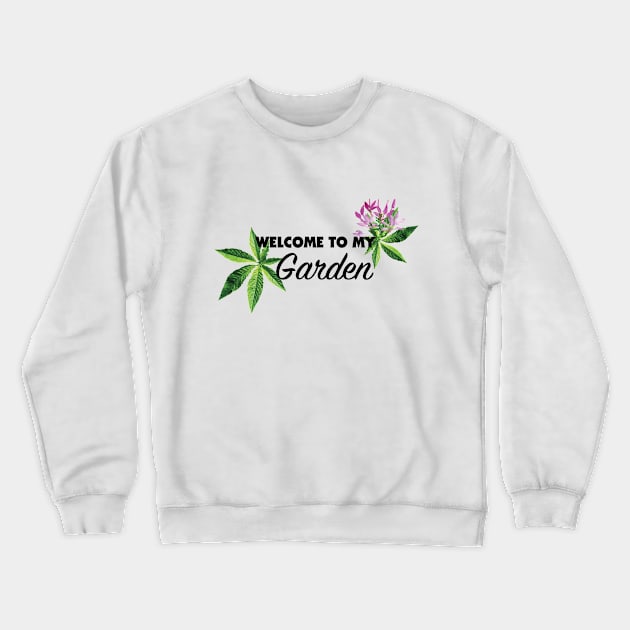 Garden Crewneck Sweatshirt by scaredmuffin